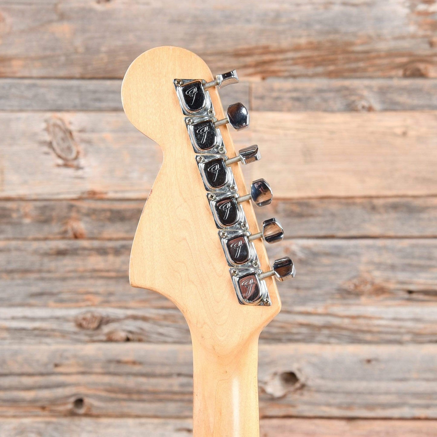 Fender Musicmaster Black 1977 Electric Guitars / Solid Body