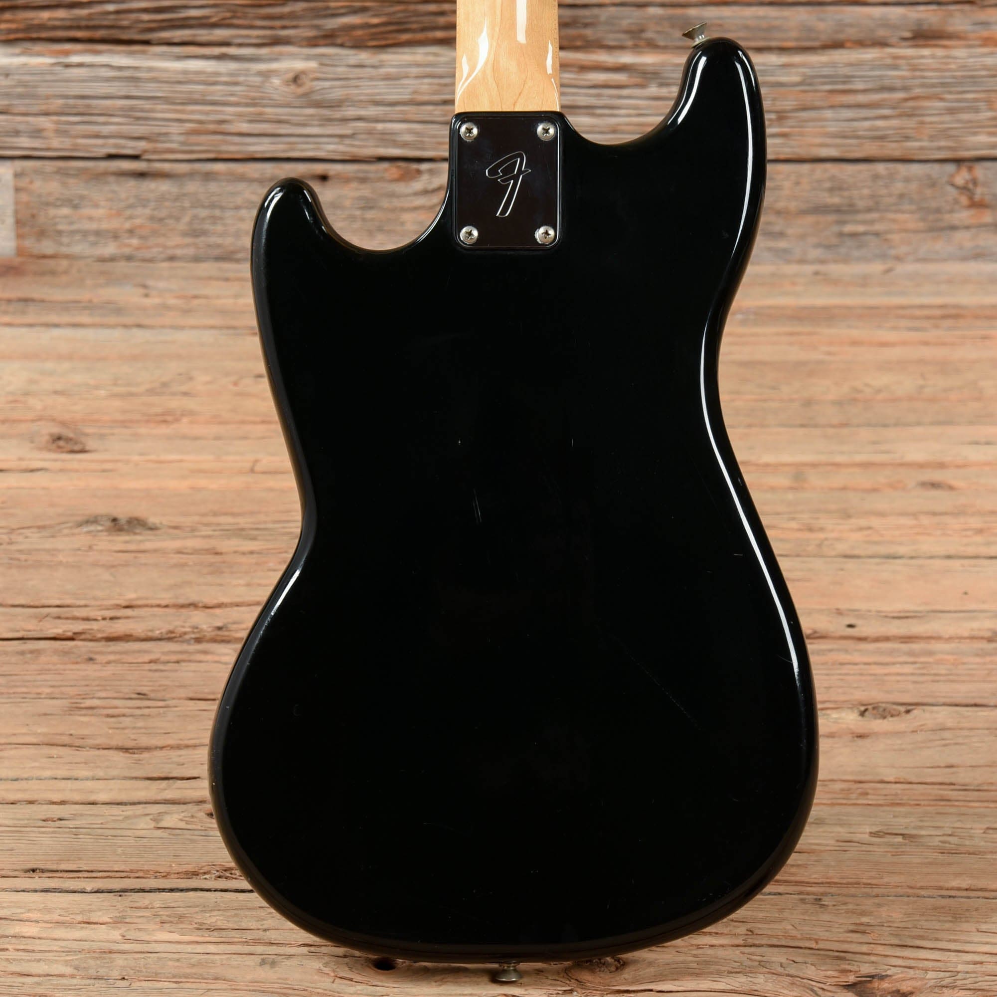 Fender Musicmaster Black 1978 Electric Guitars / Solid Body