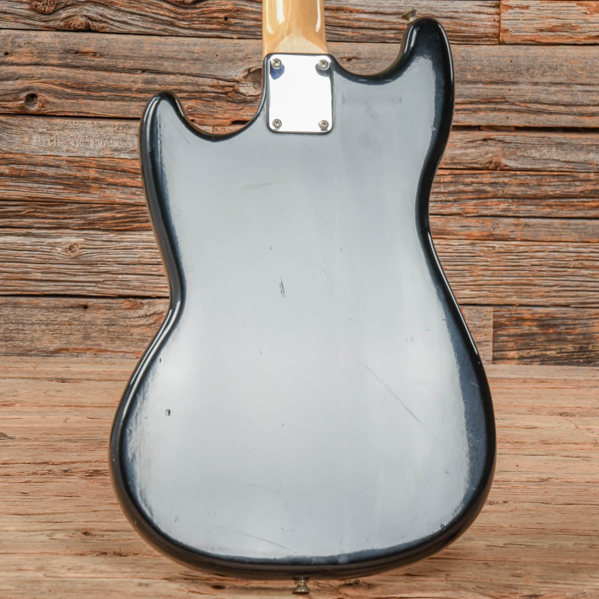 Fender Musicmaster Black 1978 Electric Guitars / Solid Body