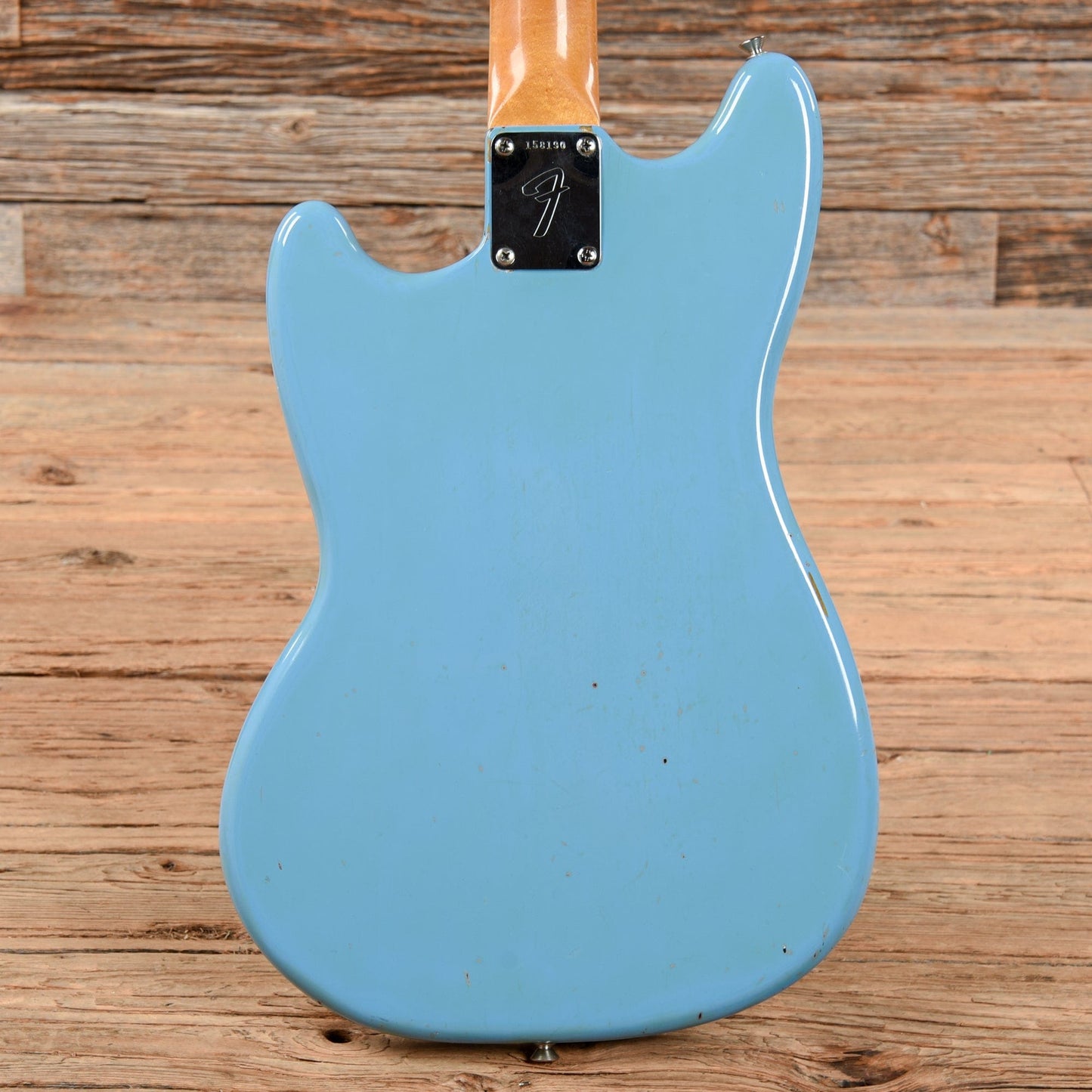 Fender Musicmaster II Daphne Blue 1966 Electric Guitars / Solid Body