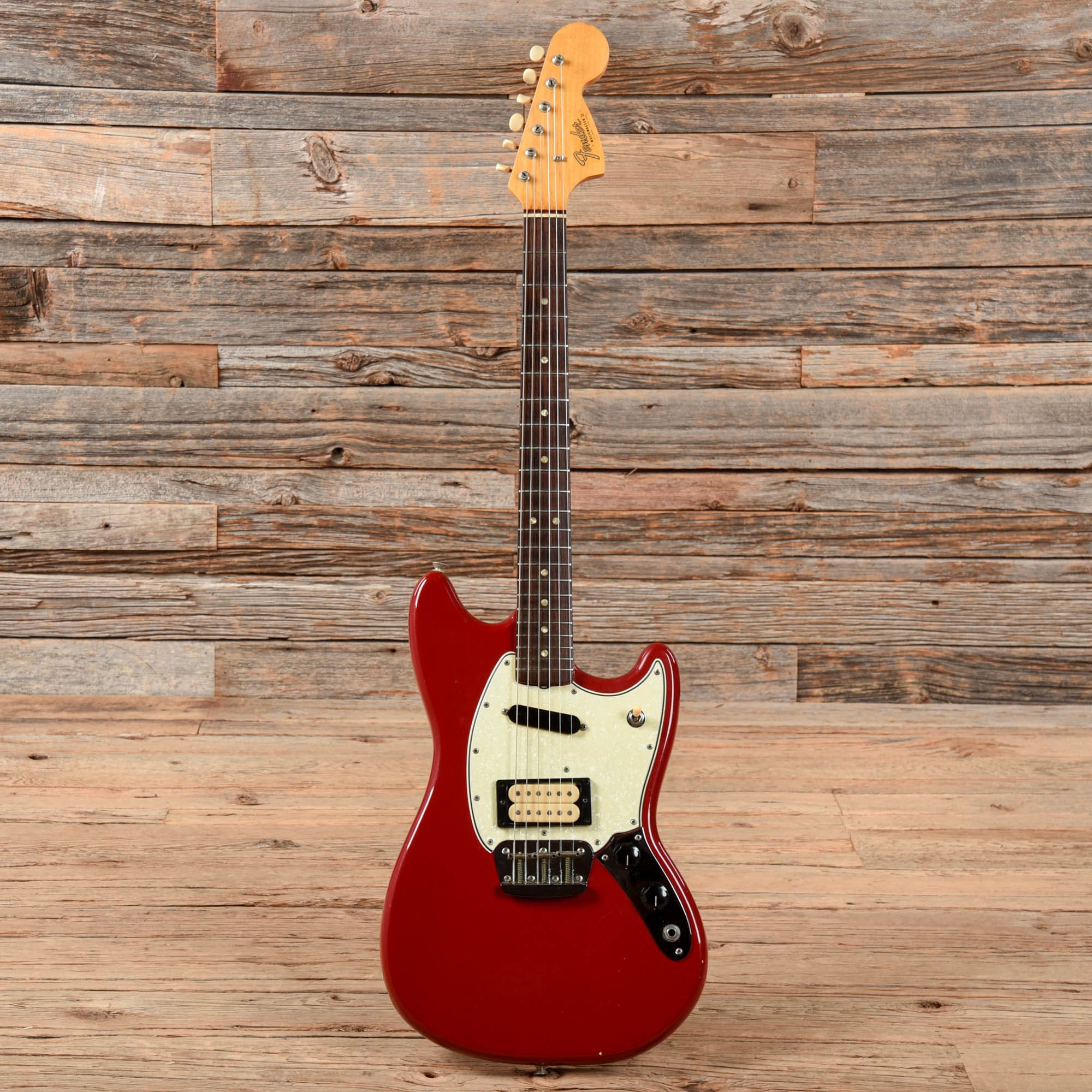 Fender Musicmaster II Red 1966 Electric Guitars / Solid Body