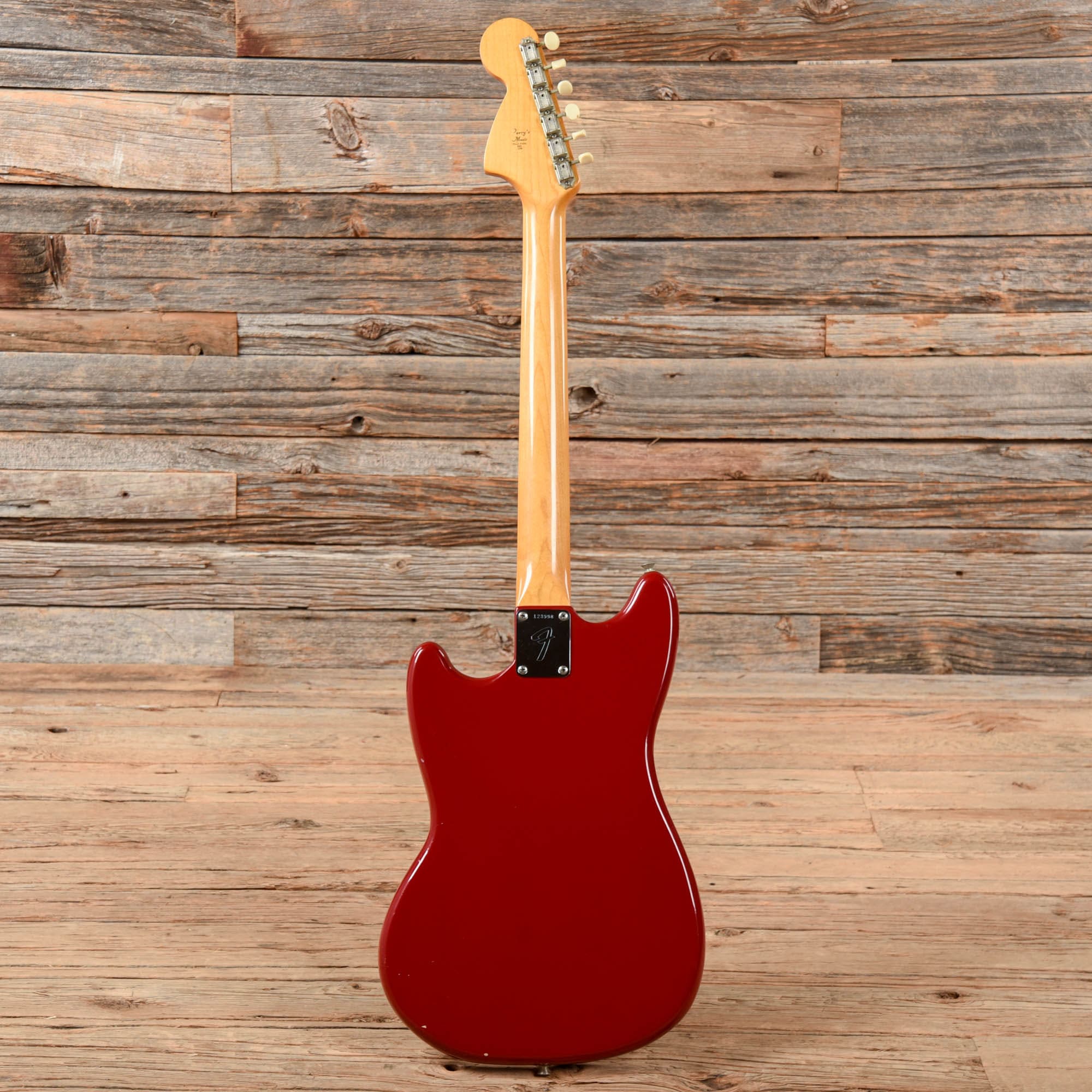 Fender Musicmaster II Red 1966 Electric Guitars / Solid Body