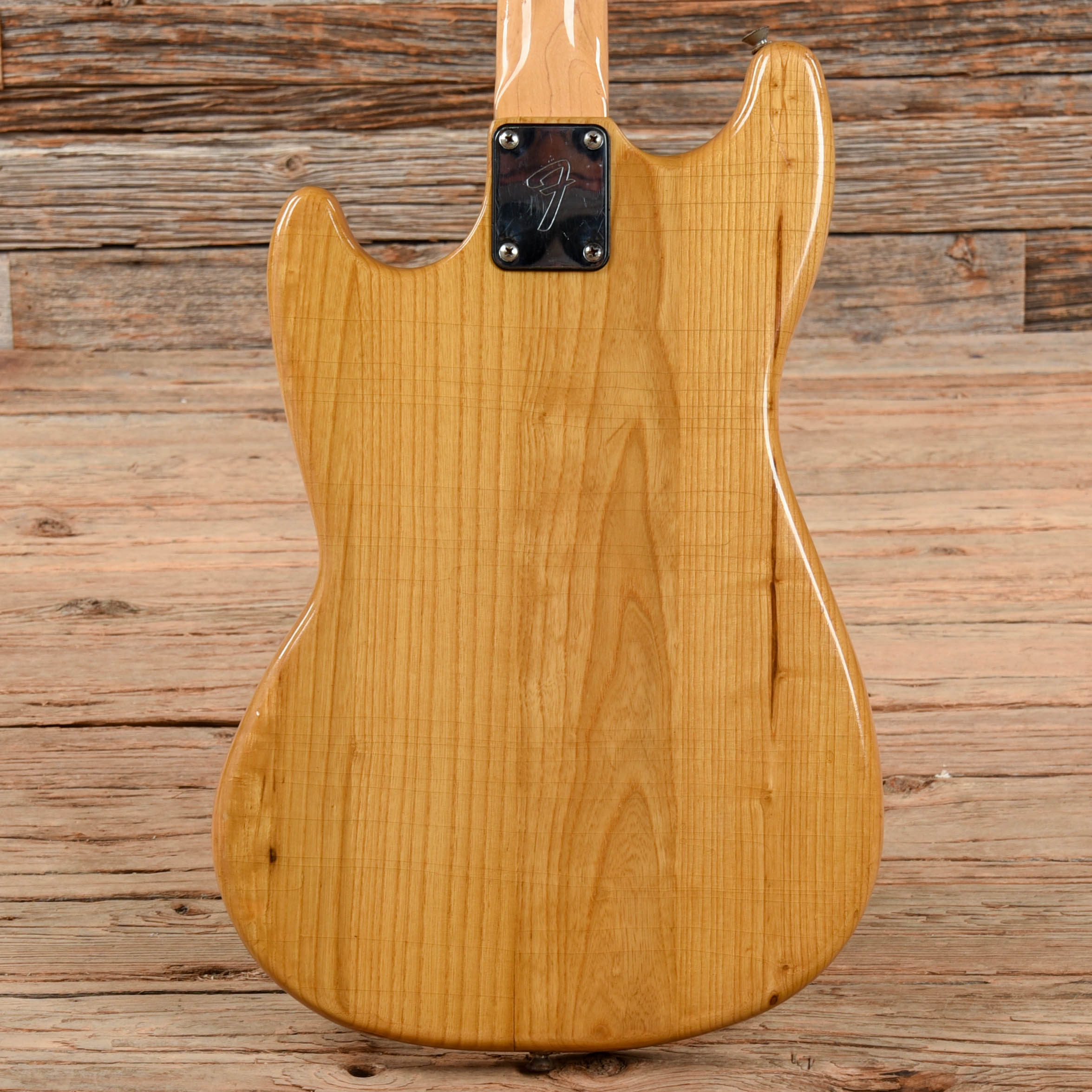 Fender Musicmaster Natural 1978 Electric Guitars / Solid Body