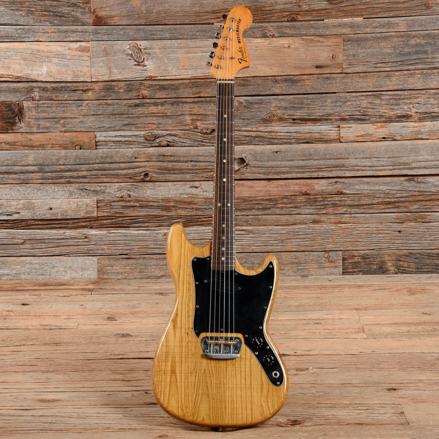 Fender Musicmaster Natural 1978 Electric Guitars / Solid Body