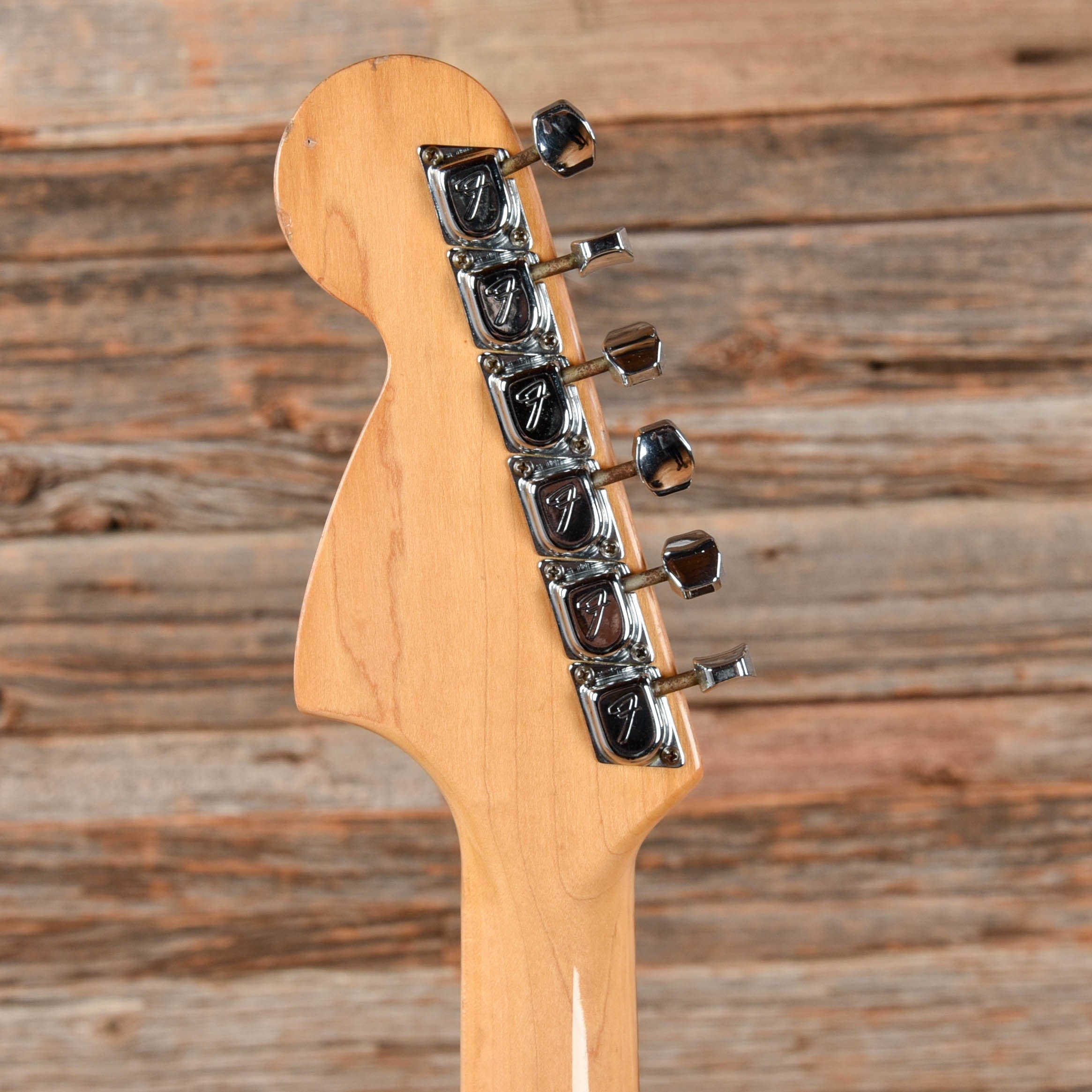 Fender Musicmaster Natural 1978 Electric Guitars / Solid Body