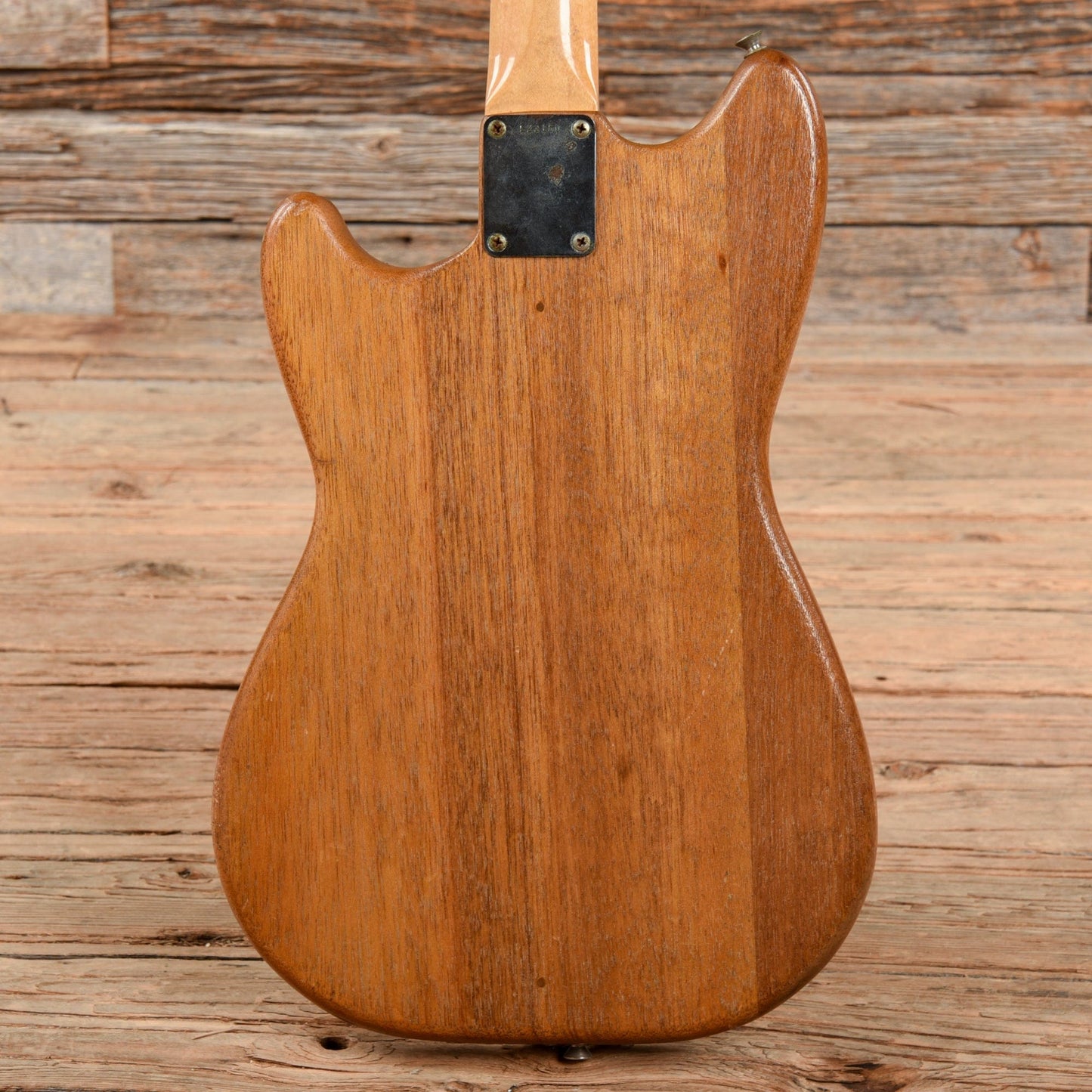 Fender Musicmaster Natural Refin 1965 Electric Guitars / Solid Body