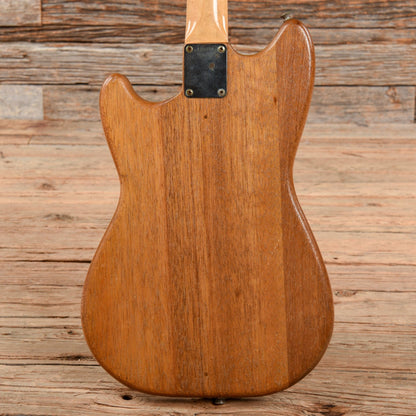 Fender Musicmaster Natural Refin 1965 Electric Guitars / Solid Body