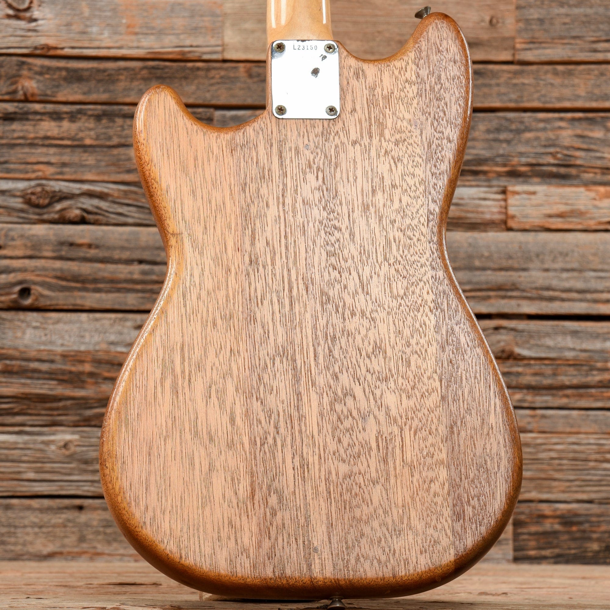 Fender Musicmaster Natural Refin 1965 Electric Guitars / Solid Body