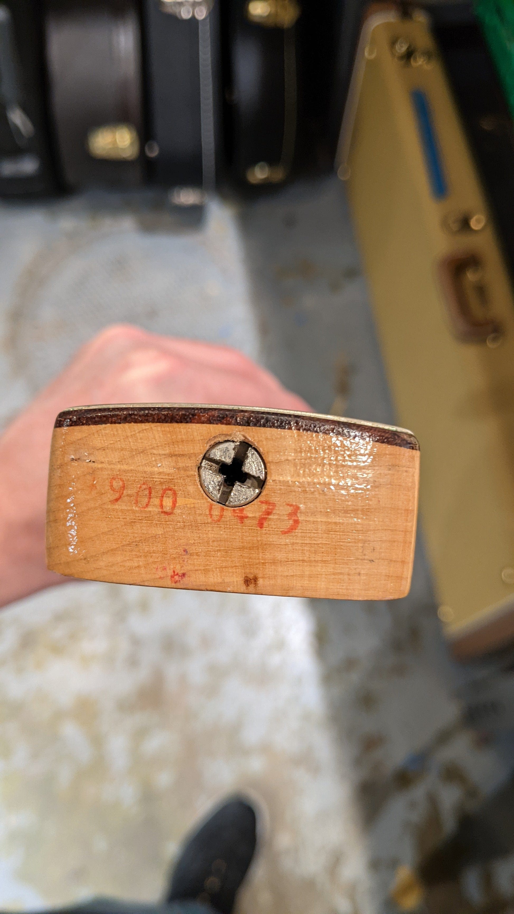 Fender Mustang Black 1977 Electric Guitars / Solid Body