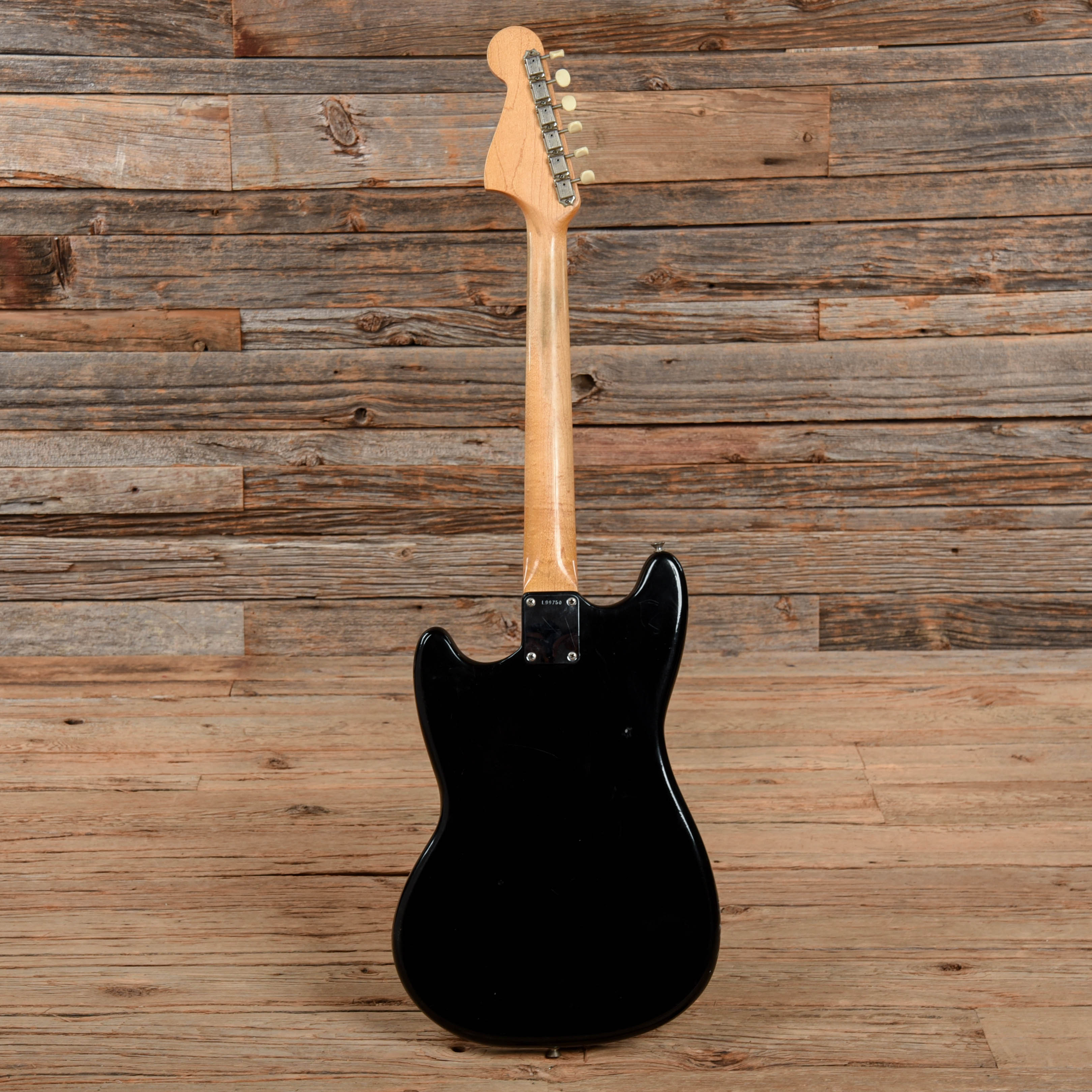 Fender Mustang Black Refin 1960s Electric Guitars / Solid Body