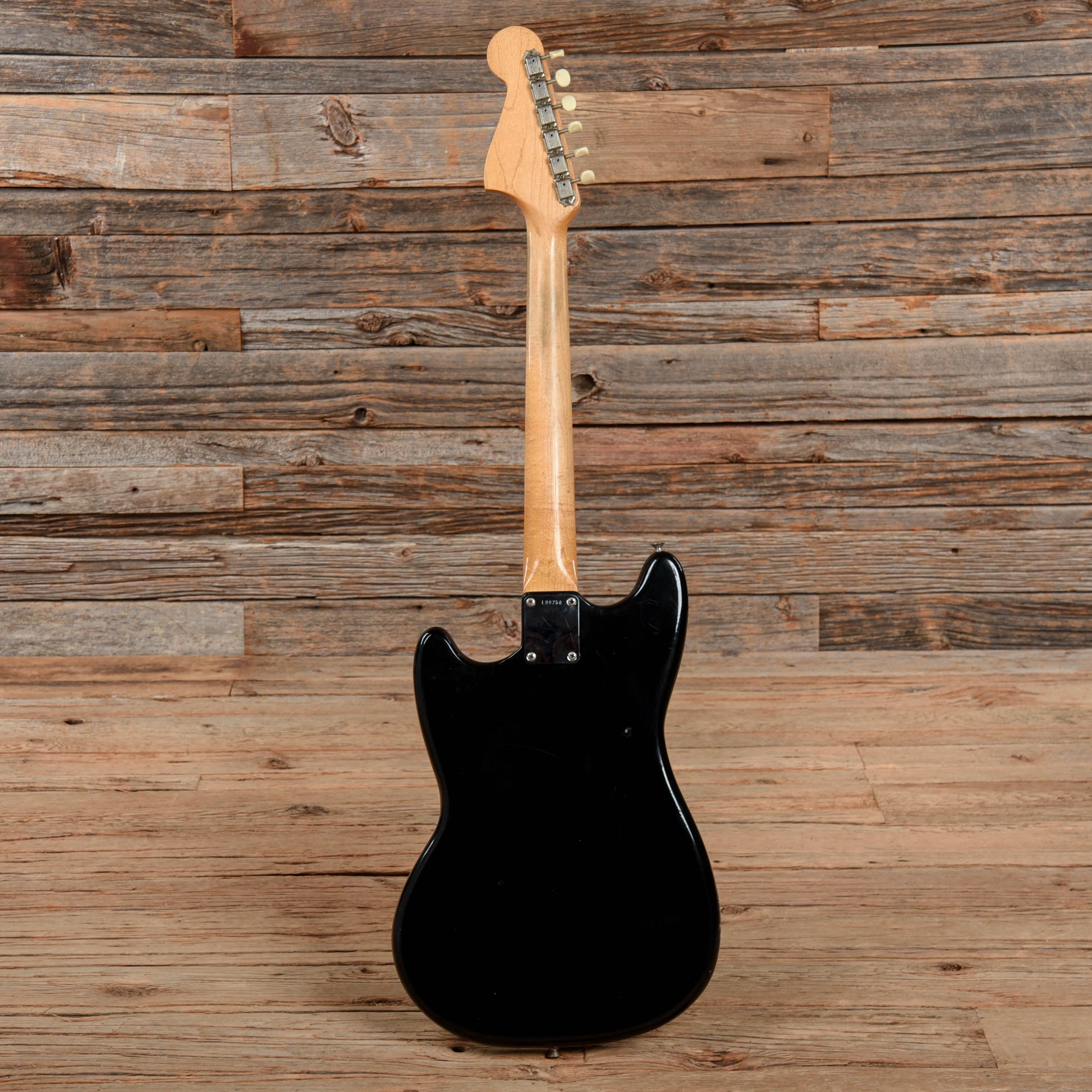 Fender Mustang Black Refin 1960s Electric Guitars / Solid Body