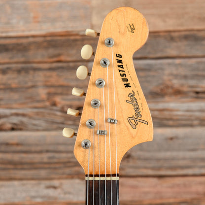 Fender Mustang Black Refin 1960s Electric Guitars / Solid Body
