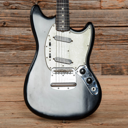 Fender Mustang Black Refin 1960s Electric Guitars / Solid Body