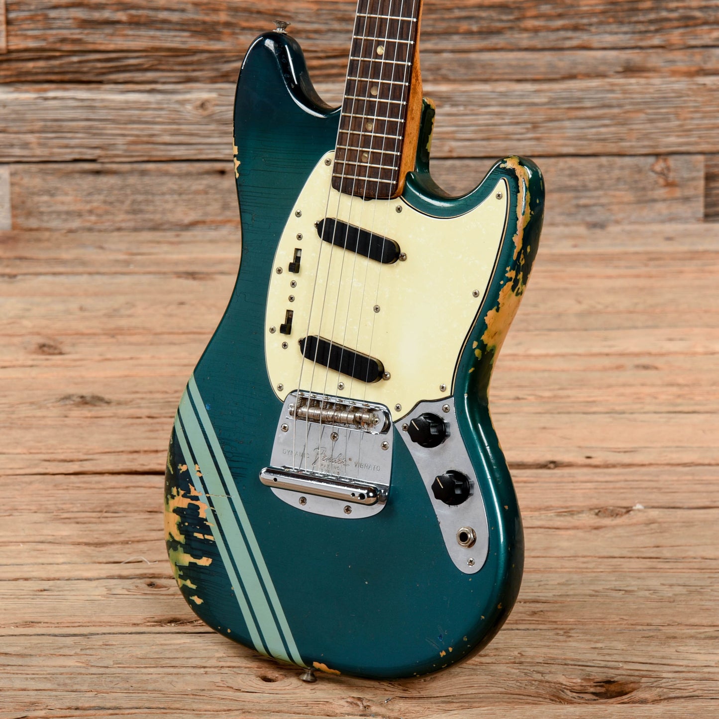 Fender Mustang Competition Blue 1969 Electric Guitars / Solid Body