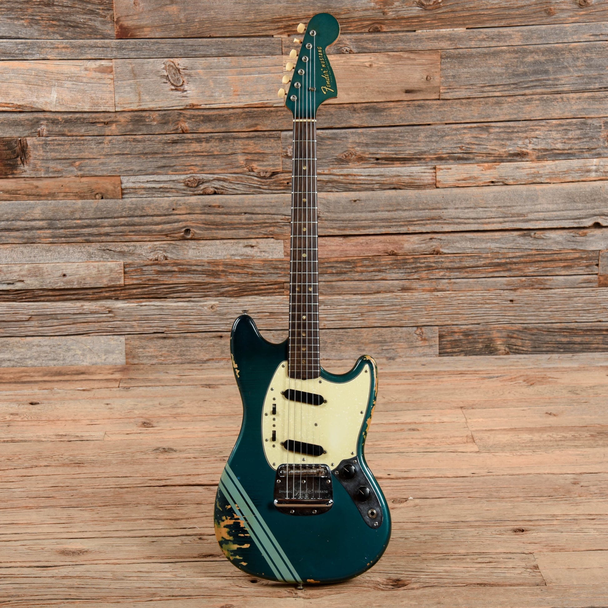 Fender Mustang Competition Blue 1969 Electric Guitars / Solid Body