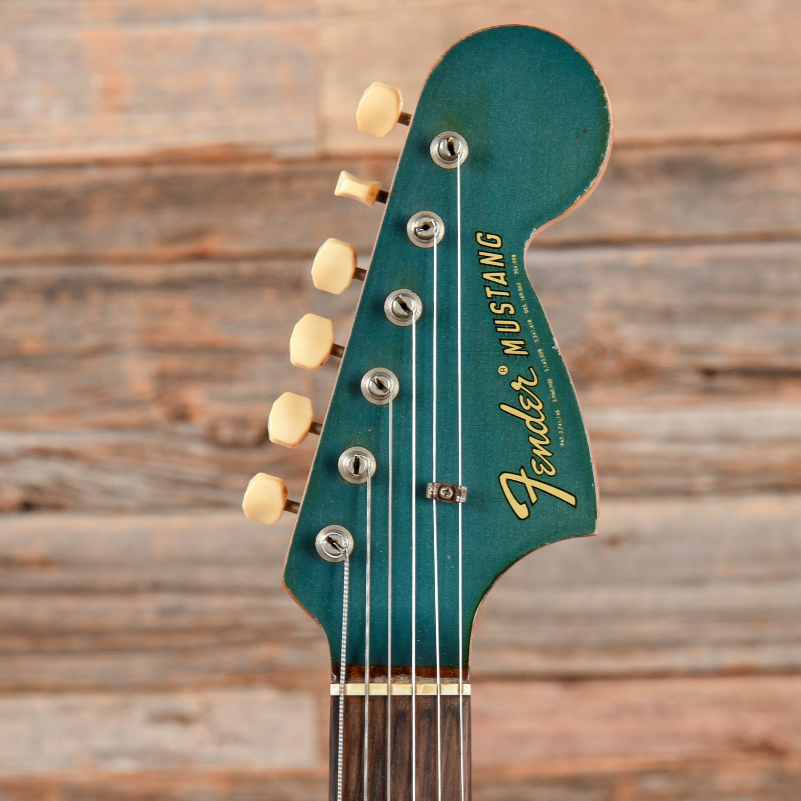 Fender Mustang Competition Blue 1969 Electric Guitars / Solid Body