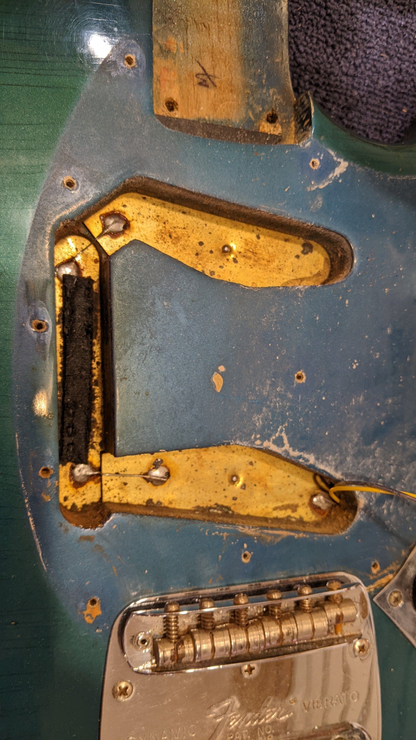 Fender Mustang Competition Blue 1969 Electric Guitars / Solid Body