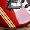 Fender Mustang Competition Red 1971 Electric Guitars / Solid Body