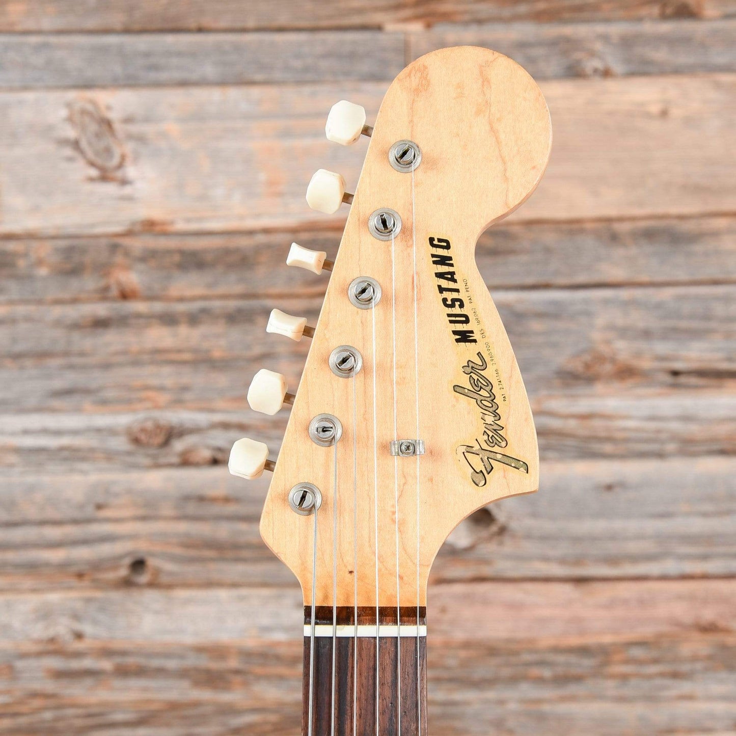 Fender Mustang Daphne Blue 1966 Electric Guitars / Solid Body