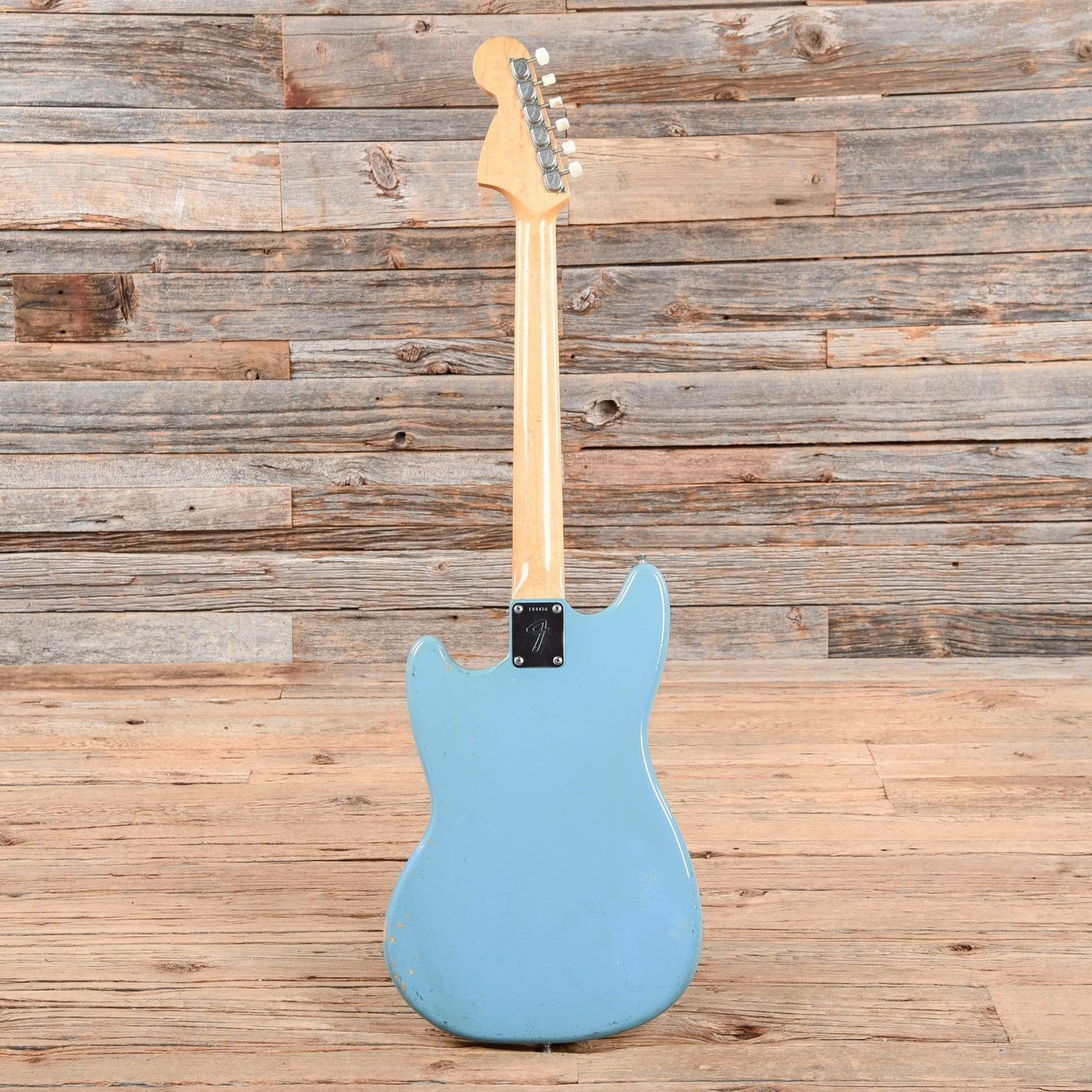 Fender Mustang Daphne Blue 1966 Electric Guitars / Solid Body