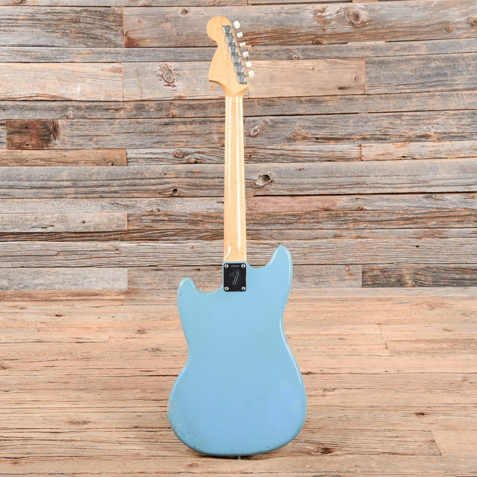 Fender Mustang Daphne Blue 1966 Electric Guitars / Solid Body