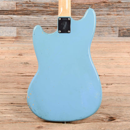 Fender Mustang Daphne Blue 1966 Electric Guitars / Solid Body