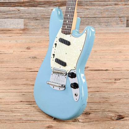 Fender Mustang Daphne Blue 1966 Electric Guitars / Solid Body