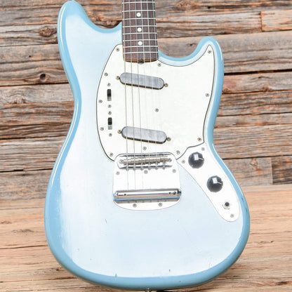 Fender Mustang Daphne Blue 1966 Electric Guitars / Solid Body