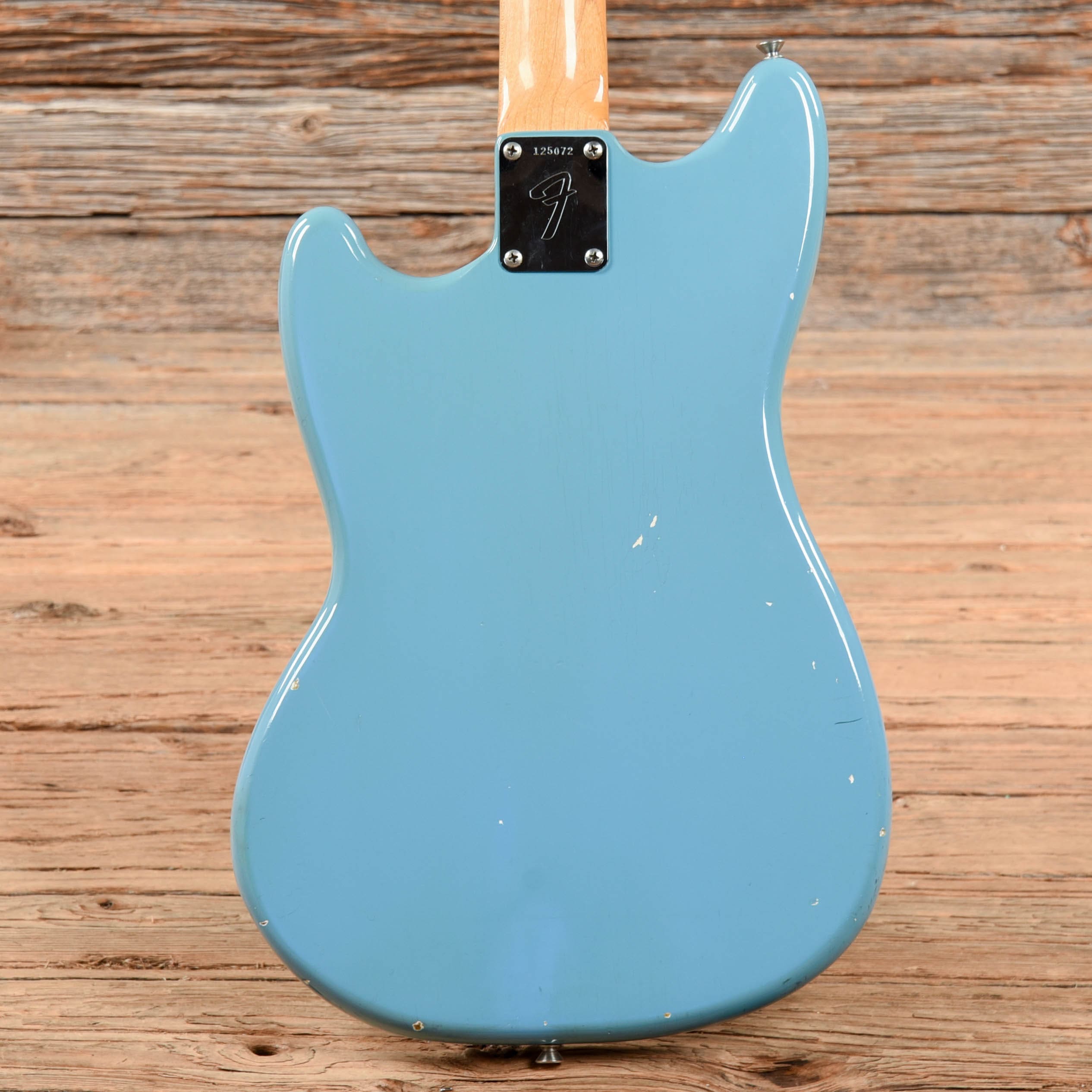 Fender Mustang Daphne Blue 1966 Electric Guitars / Solid Body