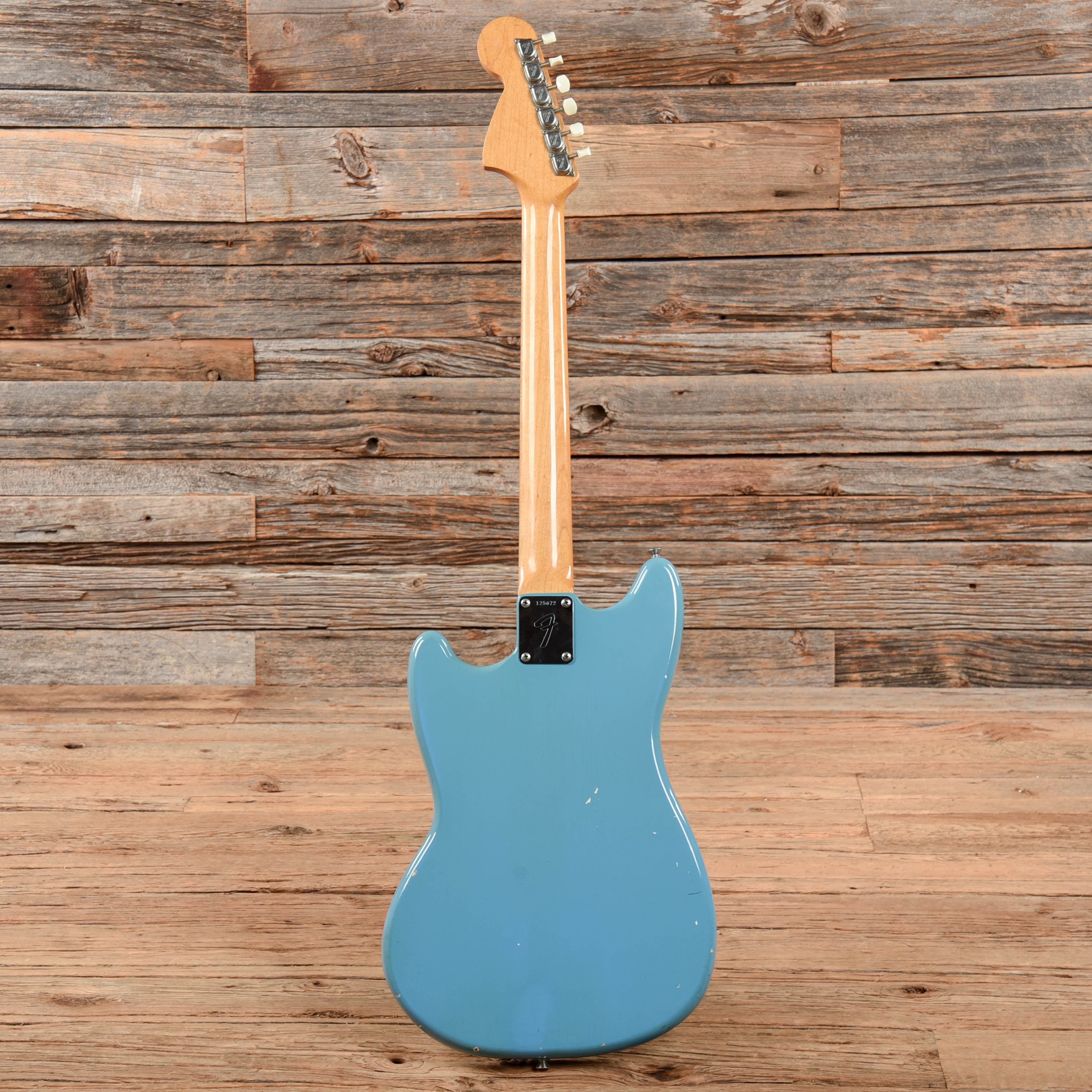 Fender Mustang Daphne Blue 1966 Electric Guitars / Solid Body