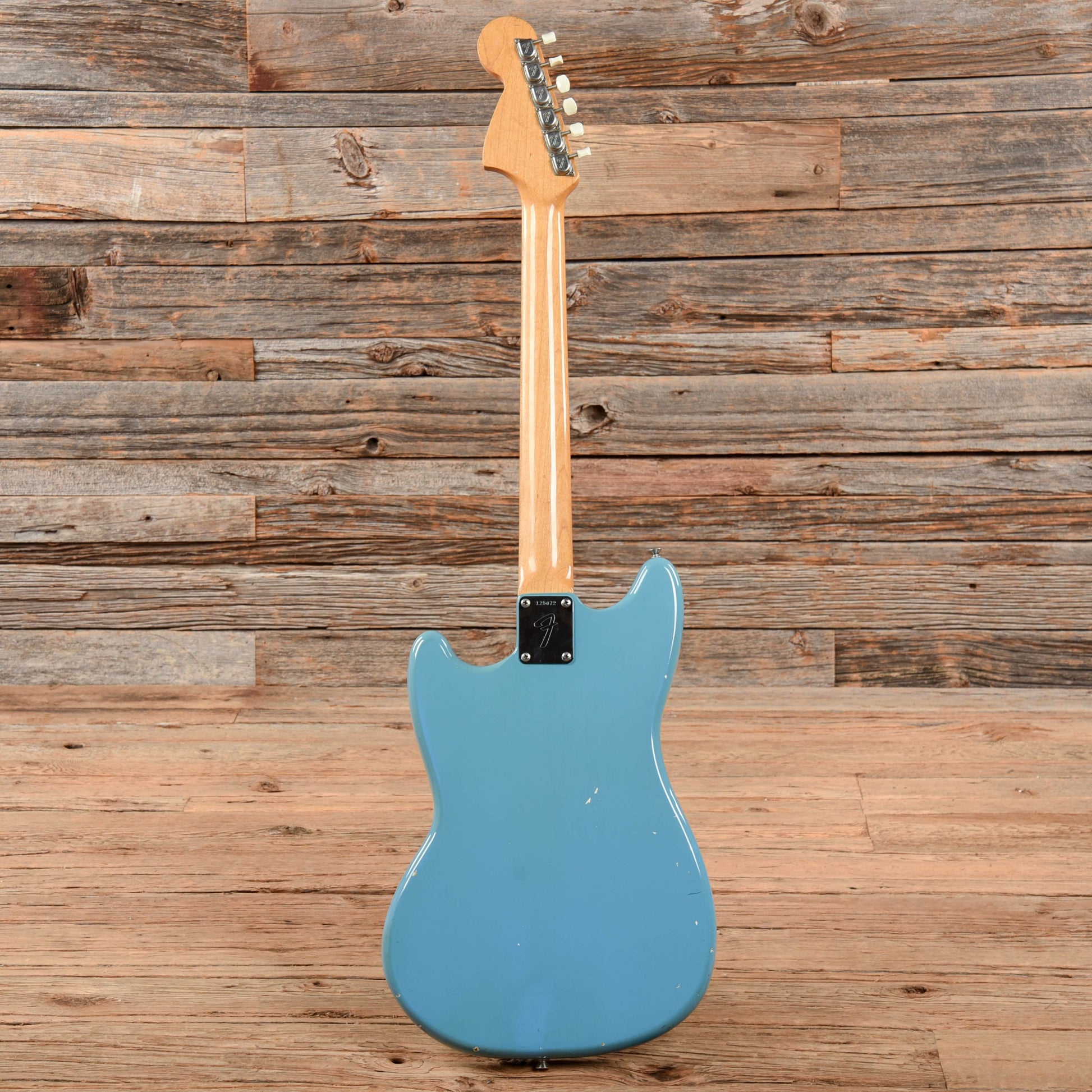 Fender Mustang Daphne Blue 1966 Electric Guitars / Solid Body