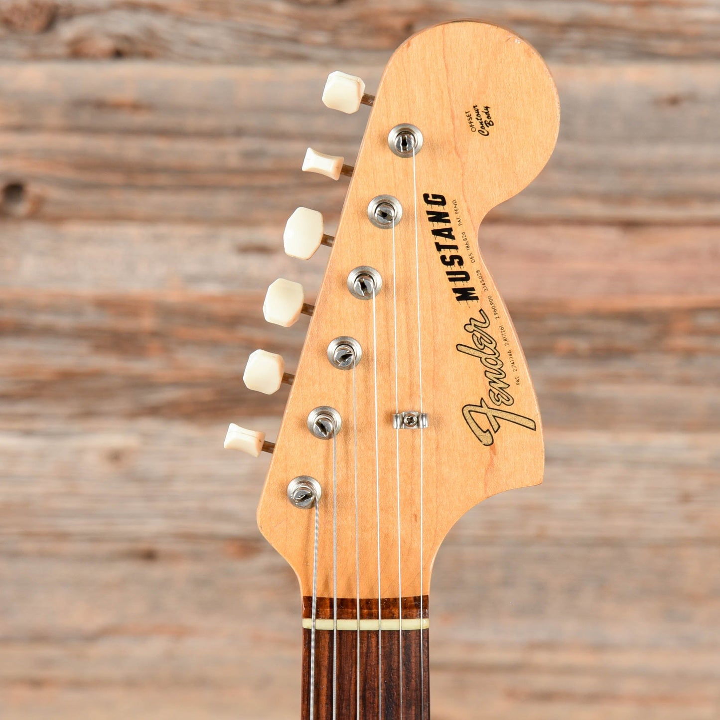 Fender Mustang Daphne Blue 1966 Electric Guitars / Solid Body