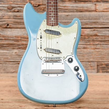 Fender Mustang Daphne Blue 1966 Electric Guitars / Solid Body