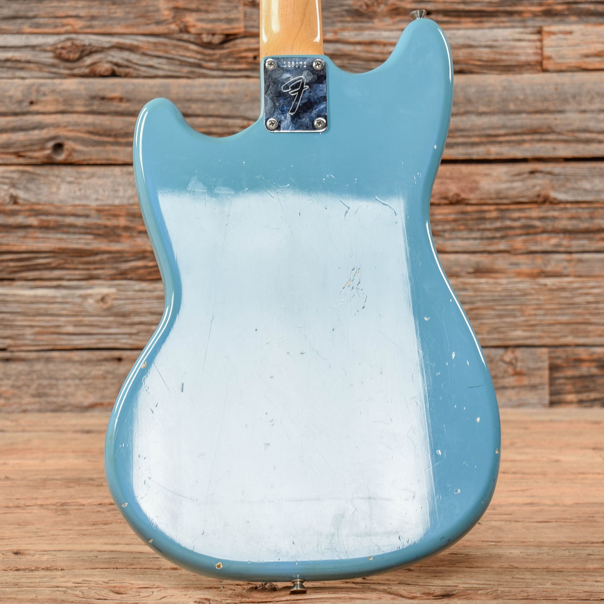 Fender Mustang Daphne Blue 1966 Electric Guitars / Solid Body