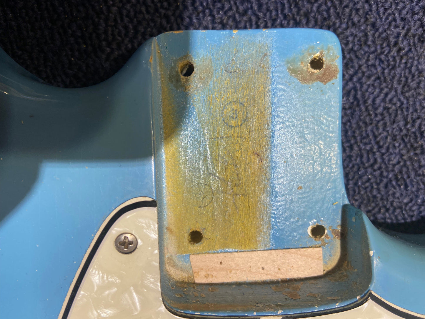 Fender Mustang Daphne Blue 1966 Electric Guitars / Solid Body