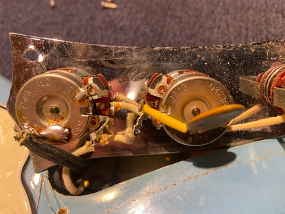 Fender Mustang Daphne Blue 1966 Electric Guitars / Solid Body