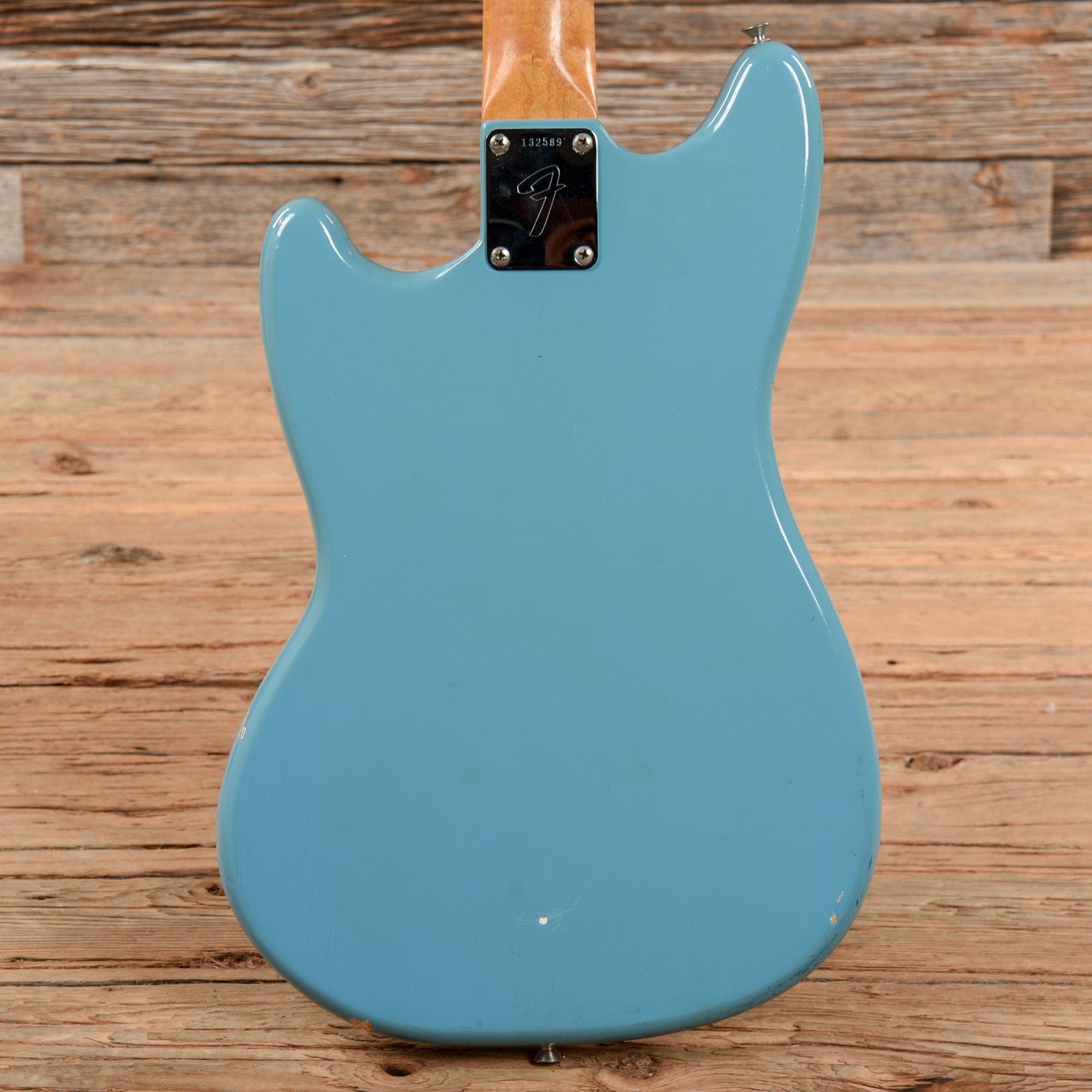 Fender Mustang Daphne Blue 1966 Electric Guitars / Solid Body