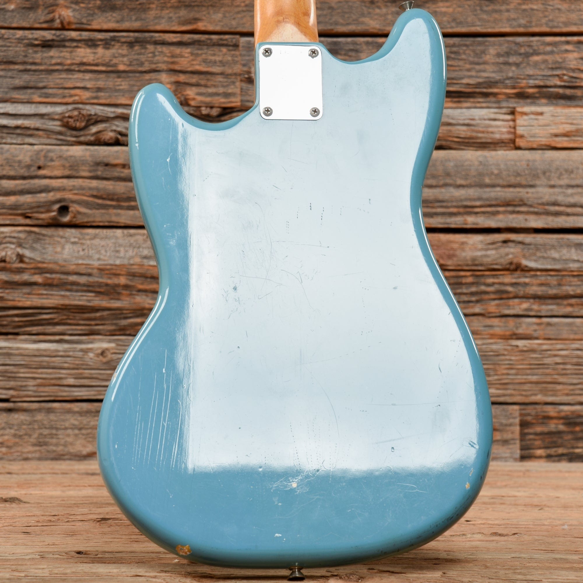 Fender Mustang Daphne Blue 1966 Electric Guitars / Solid Body