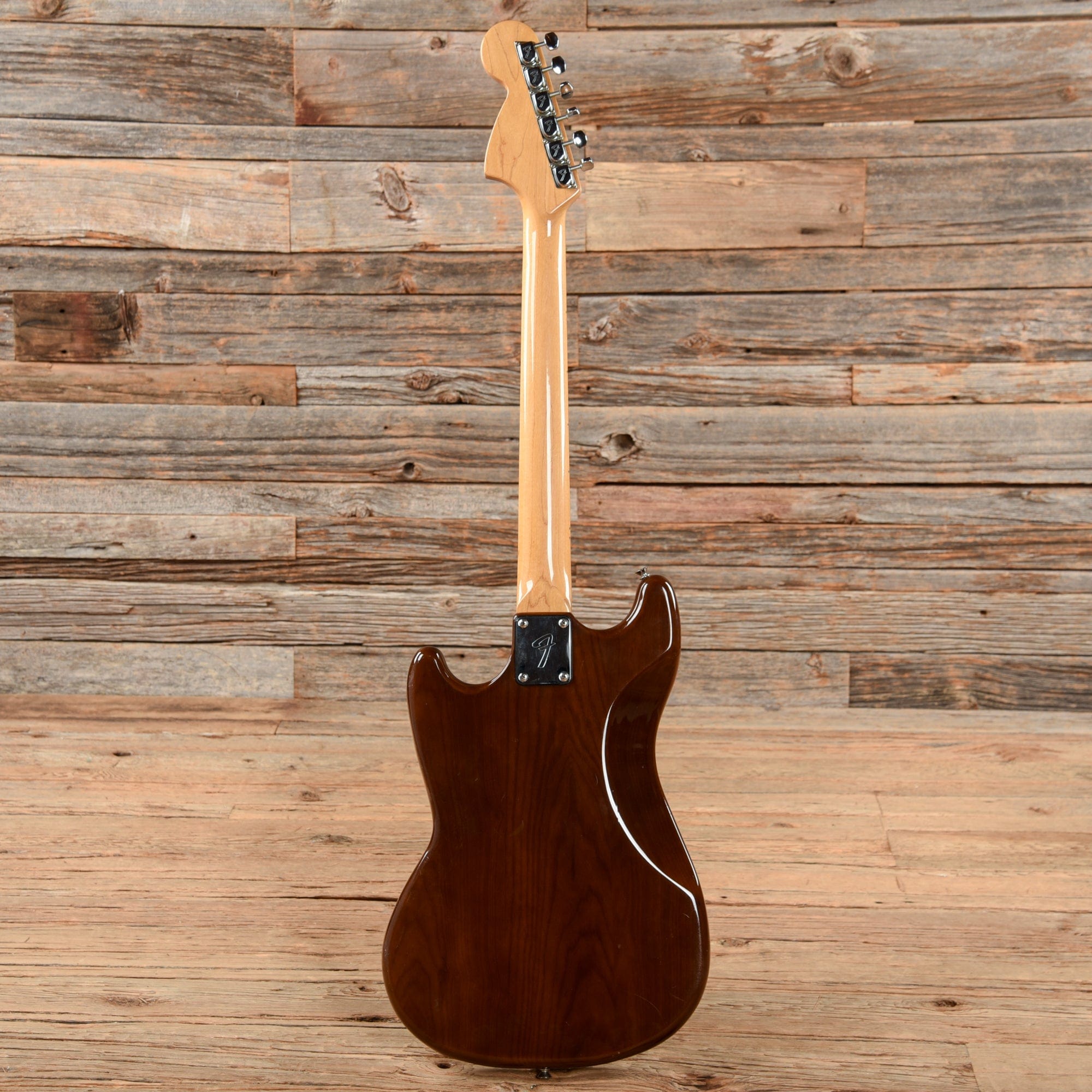 Fender Mustang Mocha 1977 Electric Guitars / Solid Body