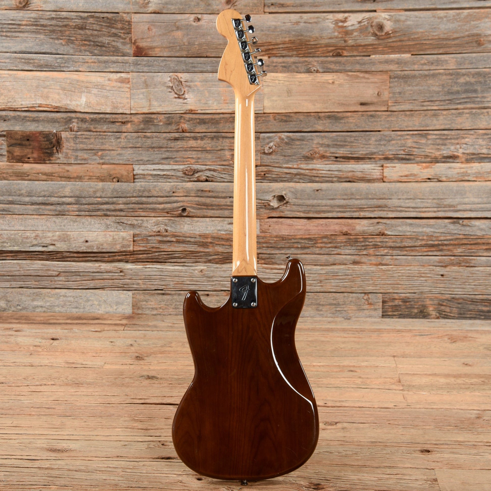 Fender Mustang Mocha 1977 Electric Guitars / Solid Body