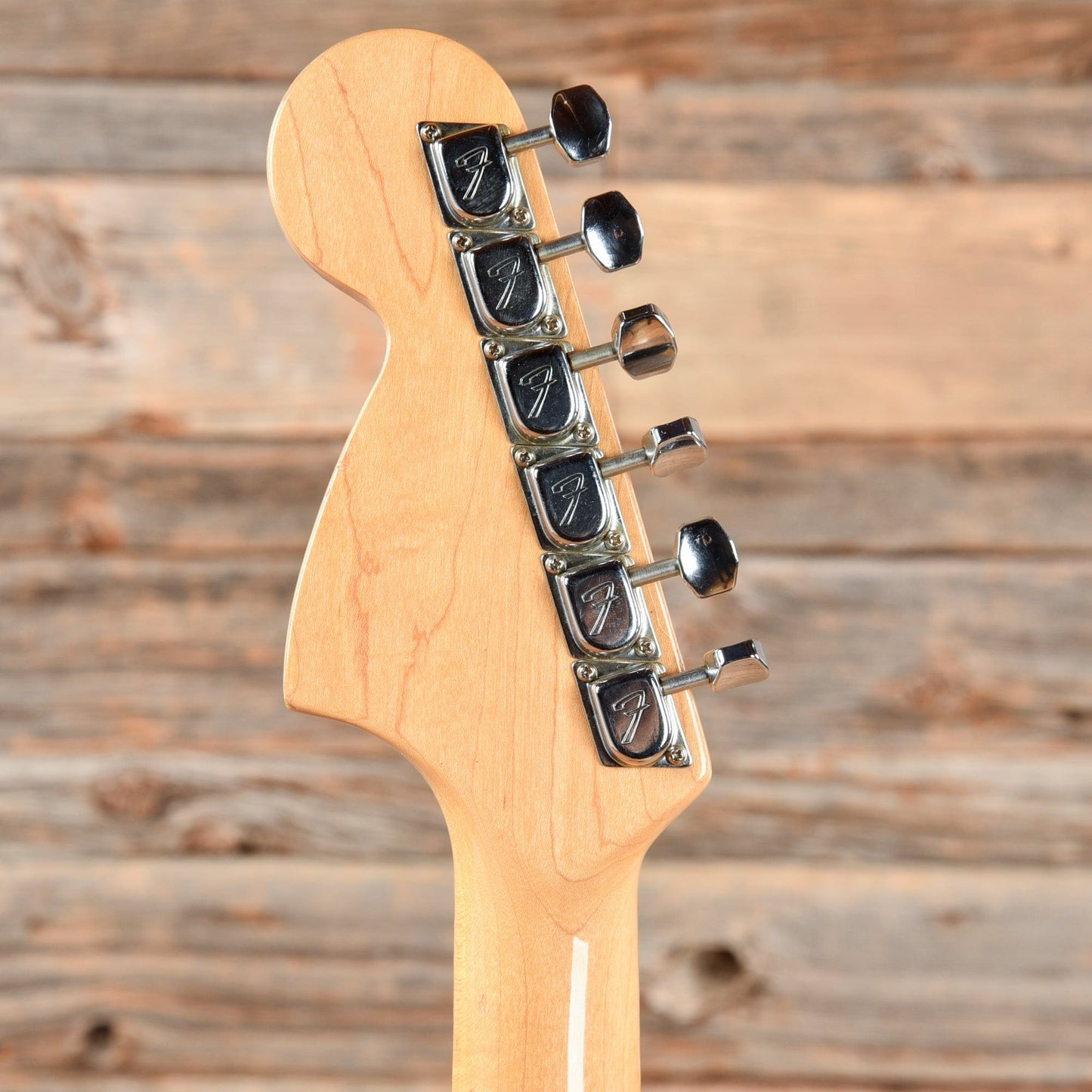 Fender Mustang Mocha 1977 Electric Guitars / Solid Body