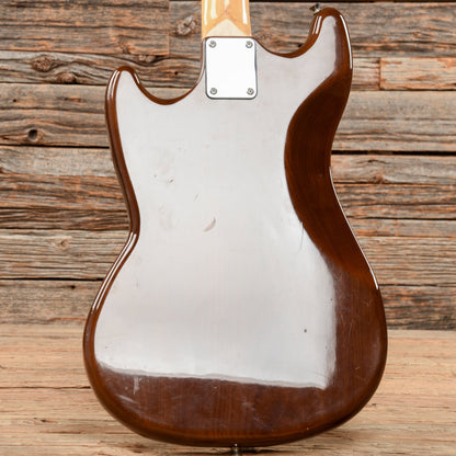 Fender Mustang Mocha 1977 Electric Guitars / Solid Body