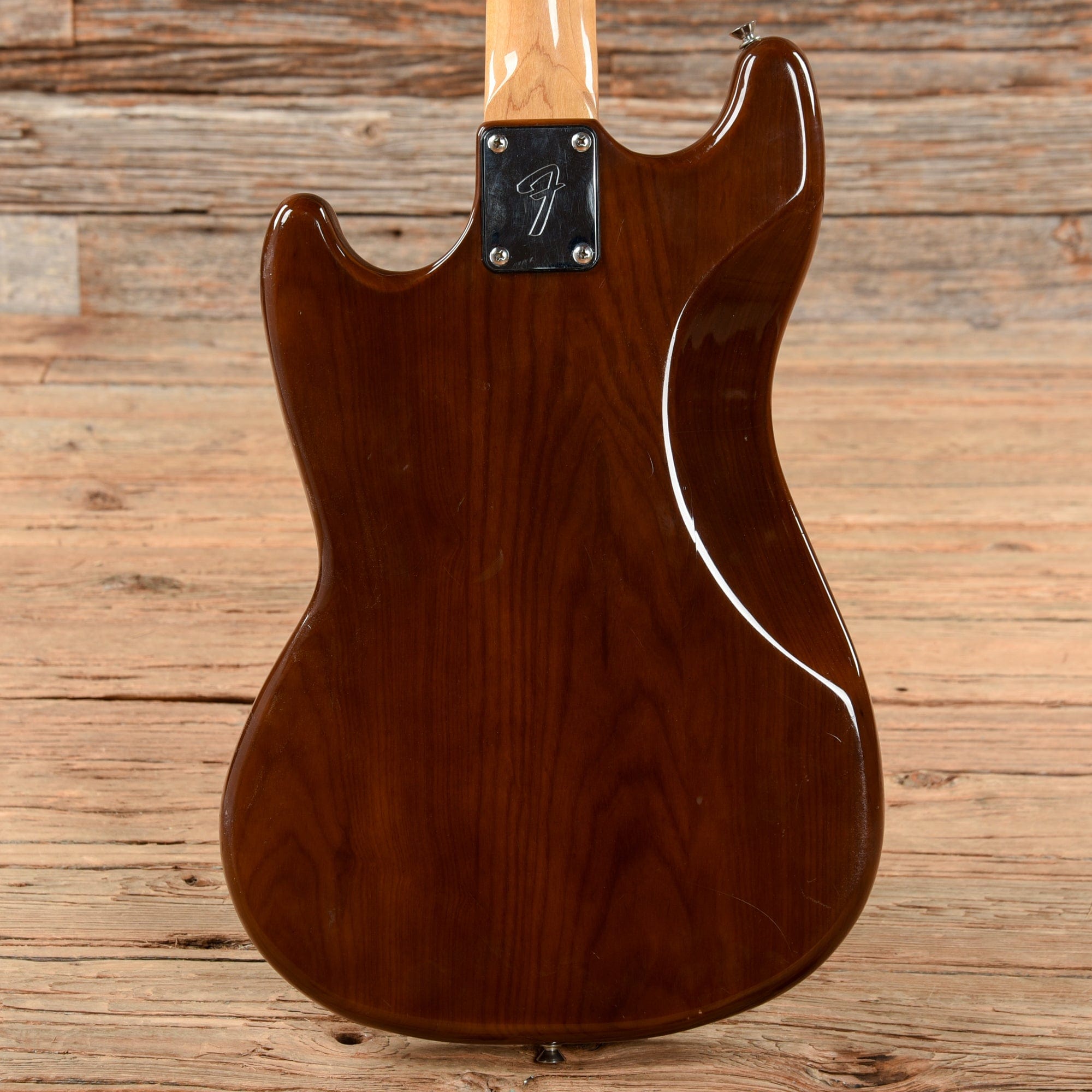 Fender Mustang Mocha 1977 Electric Guitars / Solid Body