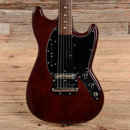Fender Mustang Mocha 1978 Electric Guitars / Solid Body
