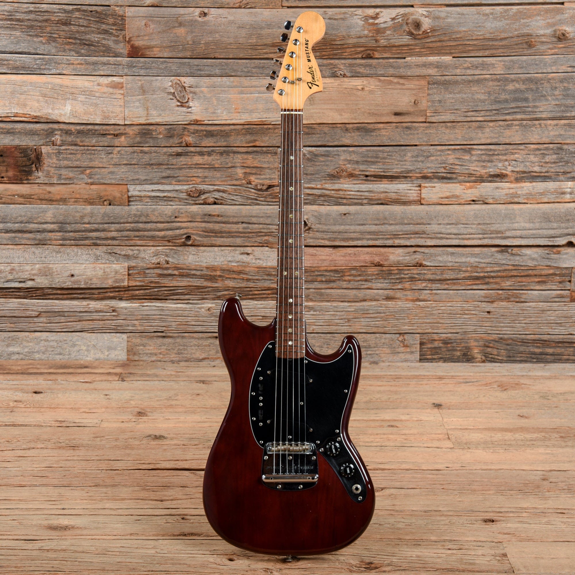 Fender Mustang Mocha 1978 Electric Guitars / Solid Body