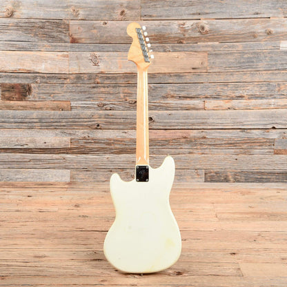 Fender Mustang Olympic White 1966 Electric Guitars / Solid Body