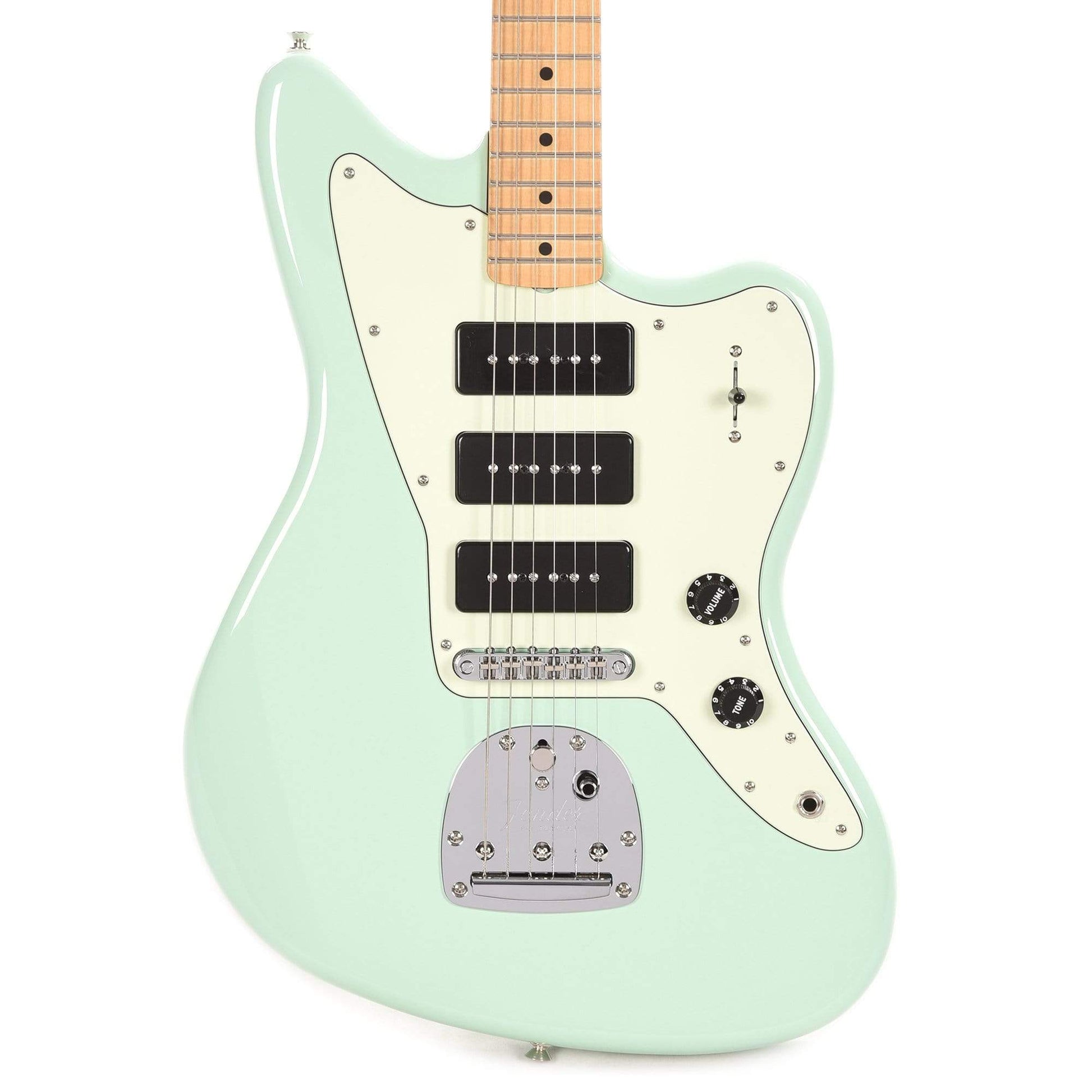 Fender Noventa Jazzmaster Surf Green Electric Guitars / Solid Body