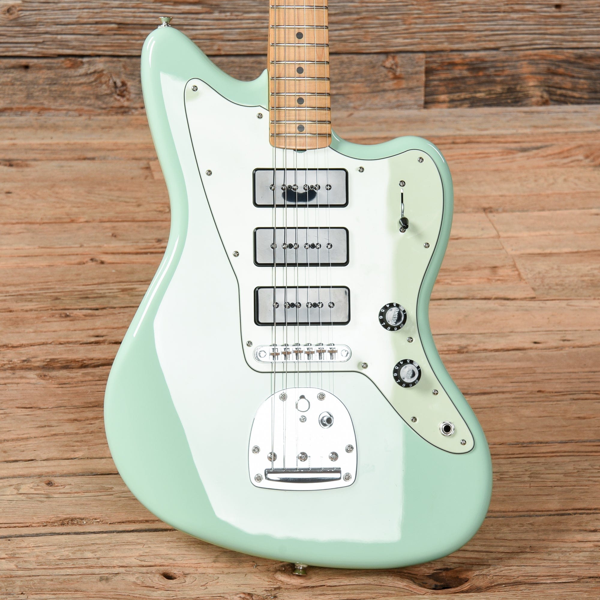 Fender Noventa Jazzmaster Surf Green 2021 Chicago Music Exchange