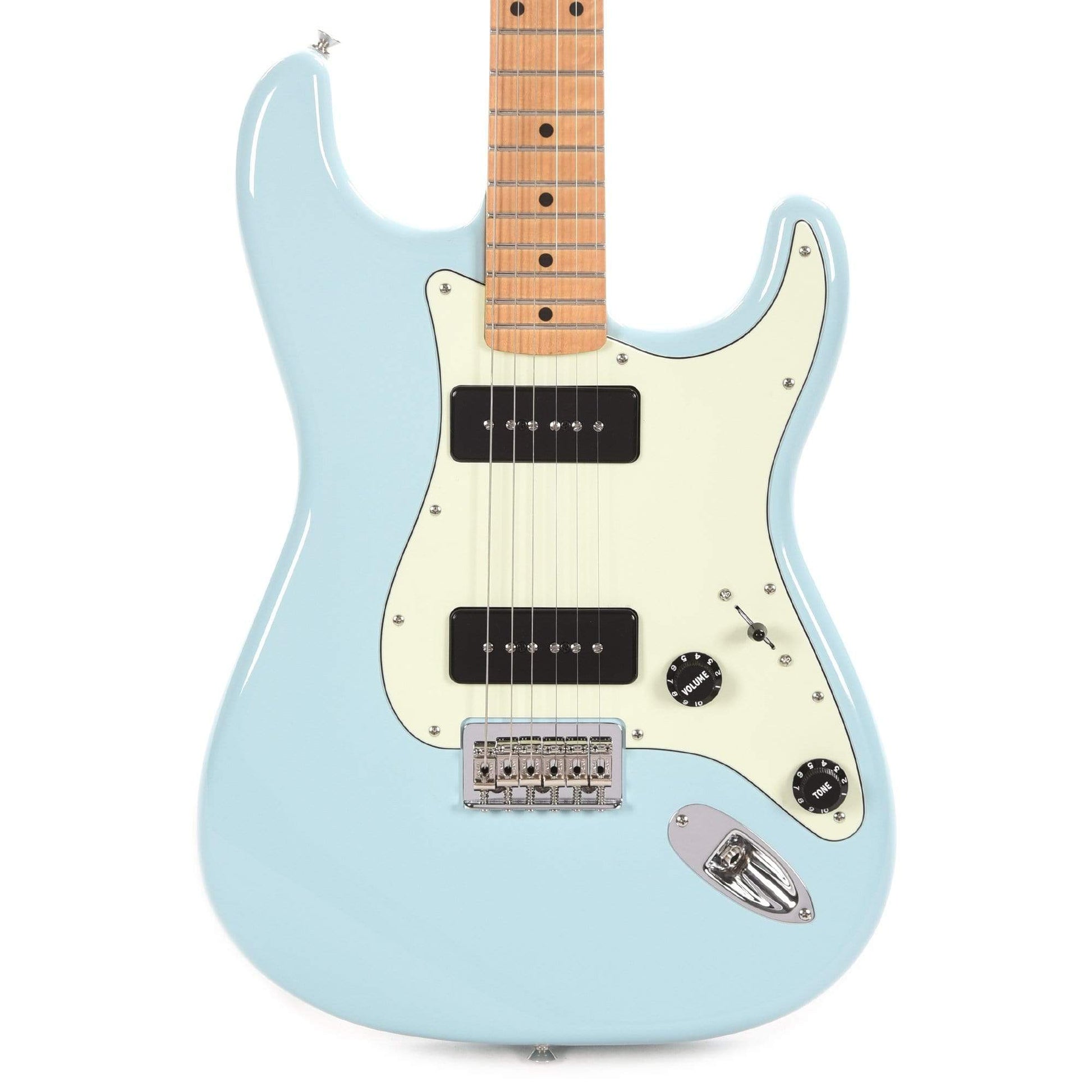 Fender Noventa Stratocaster Daphne Blue – Chicago Music Exchange