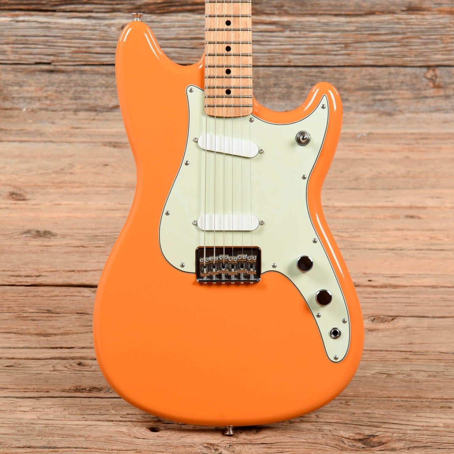 Fender Offset Series Duo-Sonic Capri Orange 2017 Electric Guitars / Solid Body
